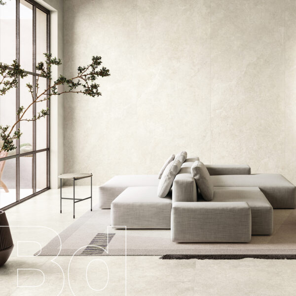 Porcelanato Limestone White